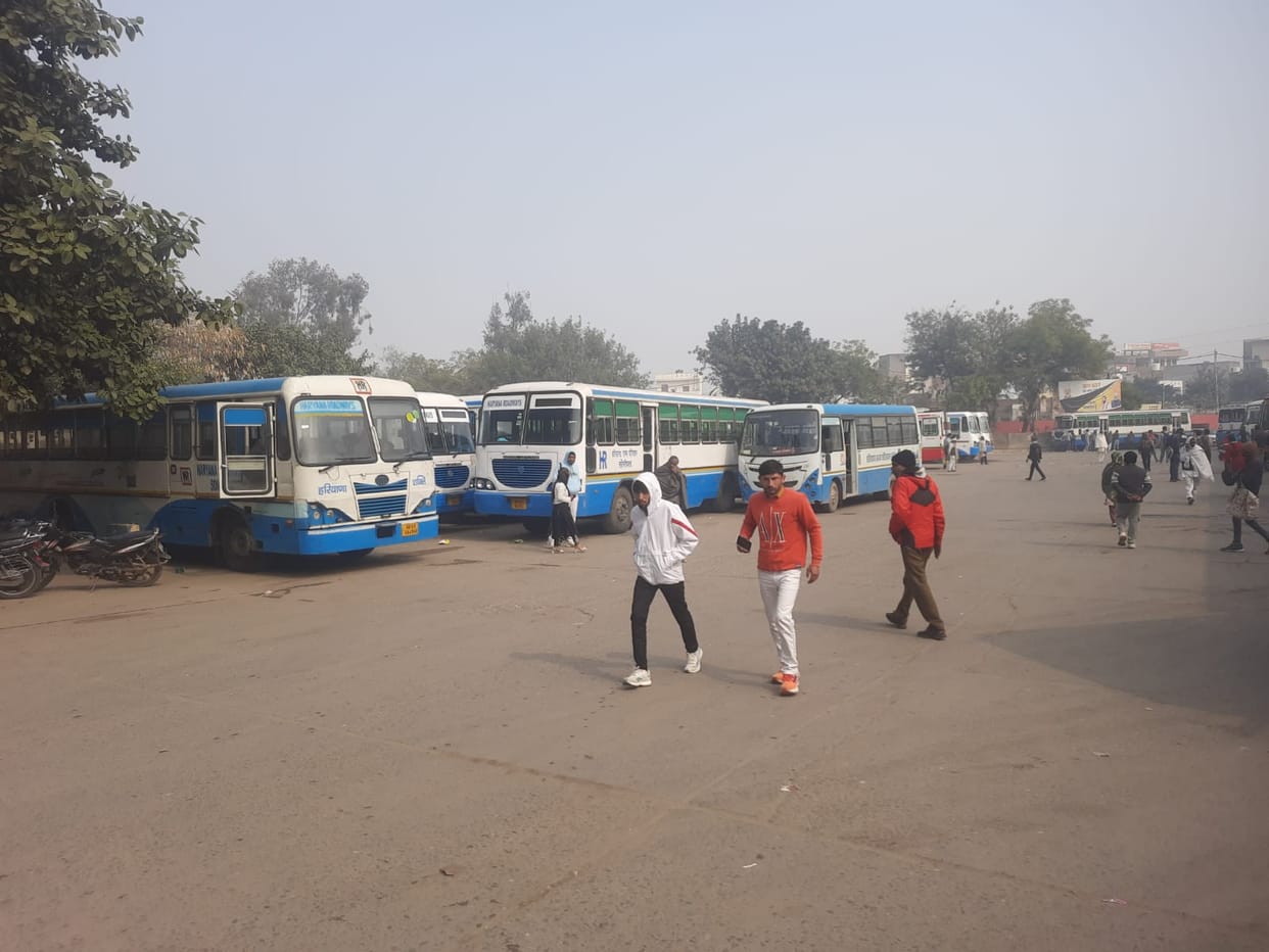 Nine buses sent from Sonipat and Gohana bus depots to the Kurukshetra cattle fair have been diverted from several routes.