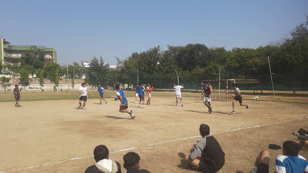 Players gave trials for the state-level Chief Minister Cup competition.