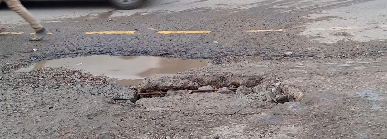 Damaged drain invites accidents, NAPA has already floated tender for repair