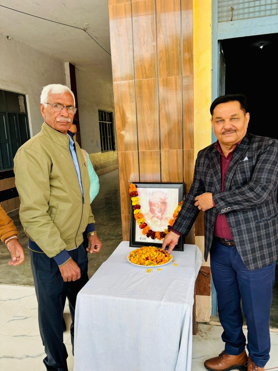 The former college manager's birth anniversary was celebrated