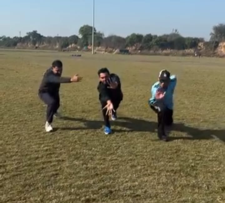New style of musical warm-up before IPL