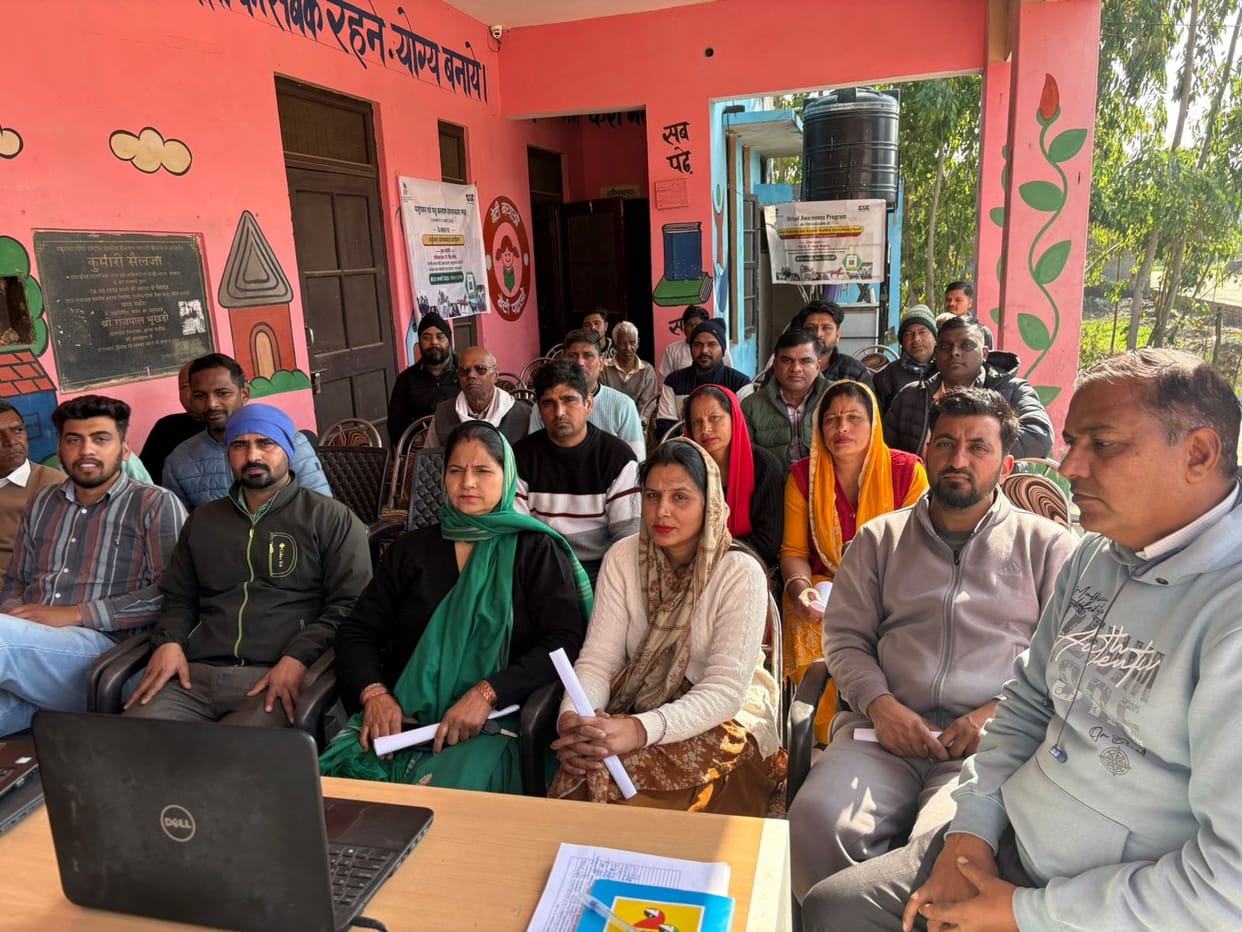 The Union Minister raised awareness among livestock farmers