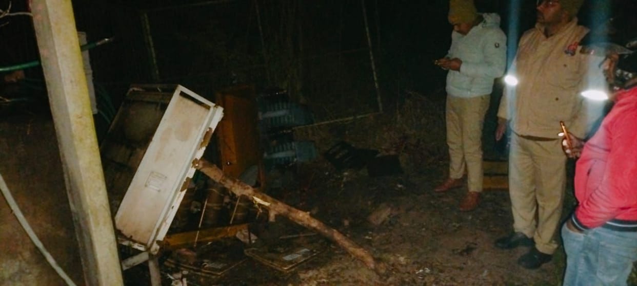 Oil theft from transformer, power supply disrupted