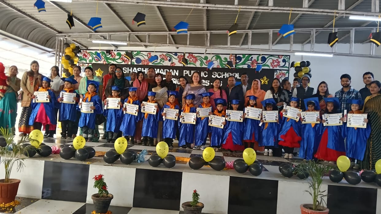 Graduation ceremony for students organized