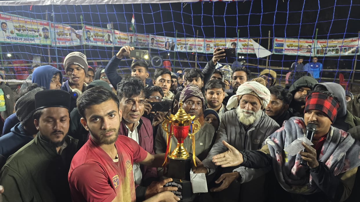 The Moradabad team became champions after defeating Gorakhpur.
