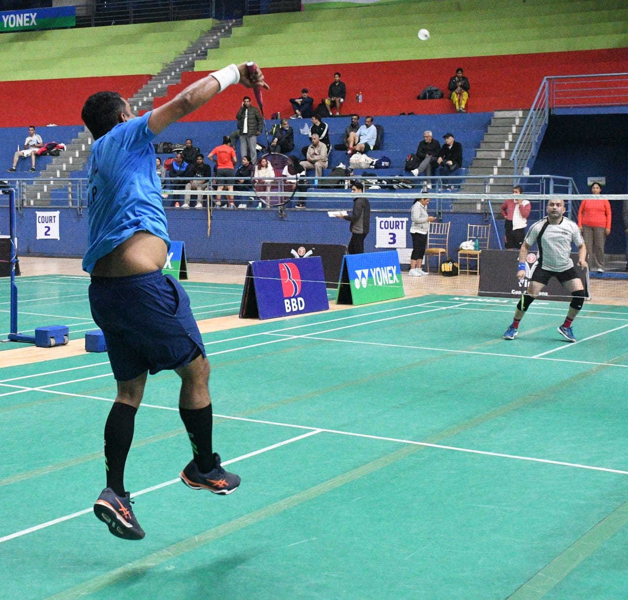Lucknow's Madhu and Sushma pair won the women's doubles title.