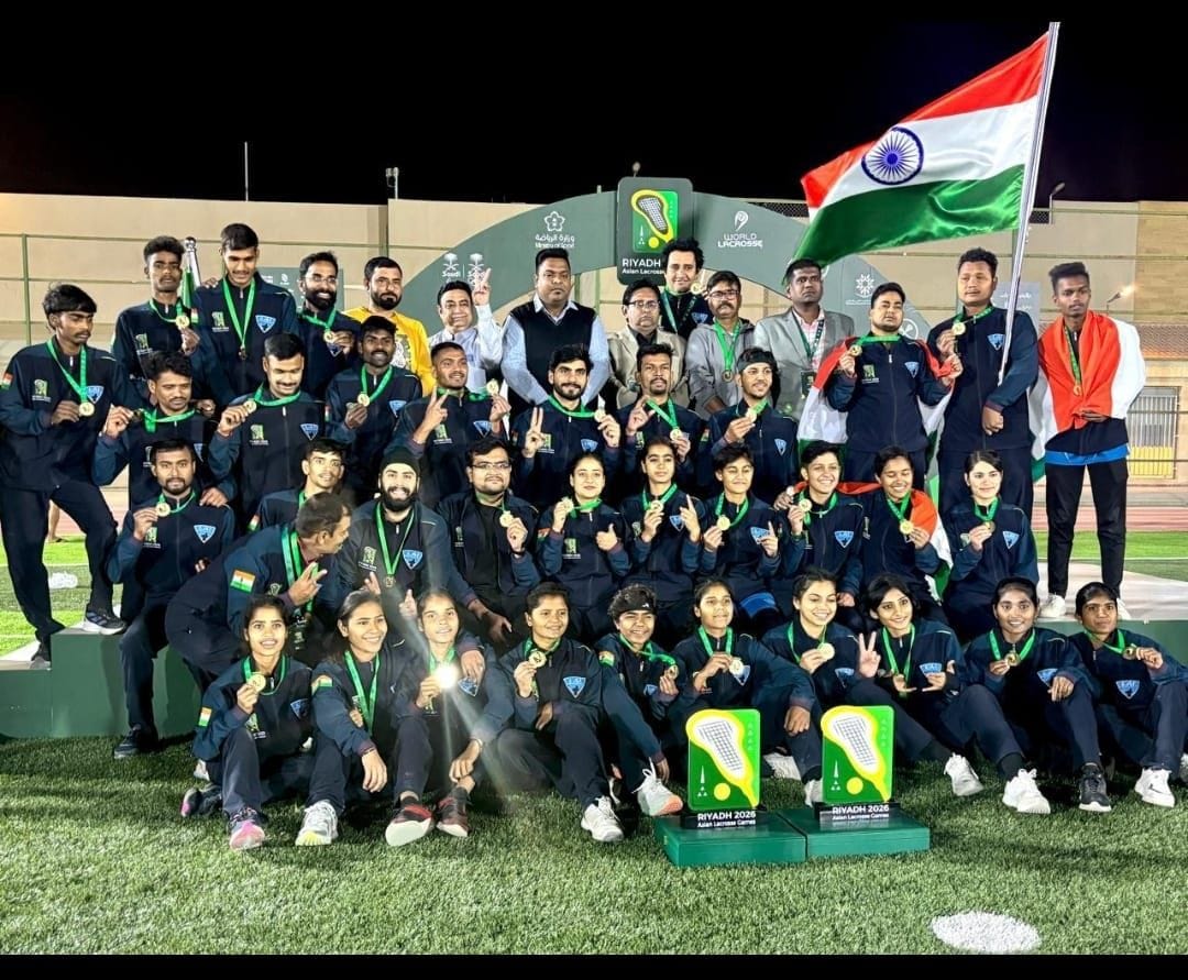 India won the gold medal in the Asian Lacrosse Championship