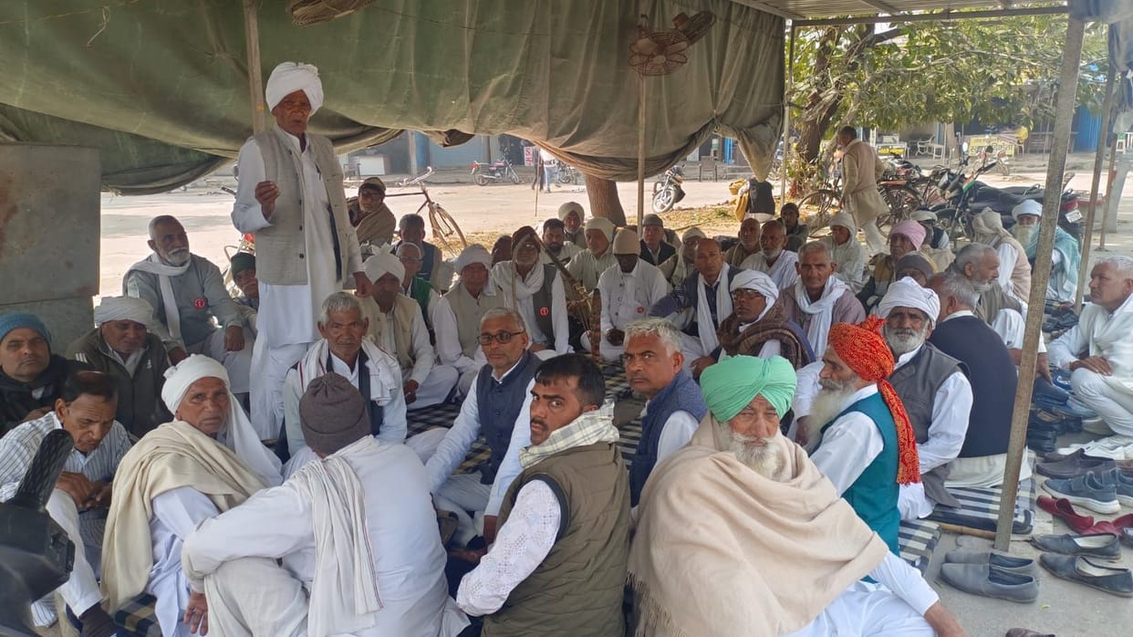 The protest of the United Kisan Morcha continues on the 1389th day.