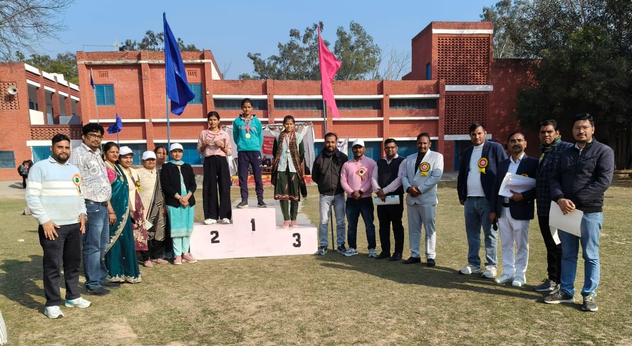 Pratibha wins the 100 meter race