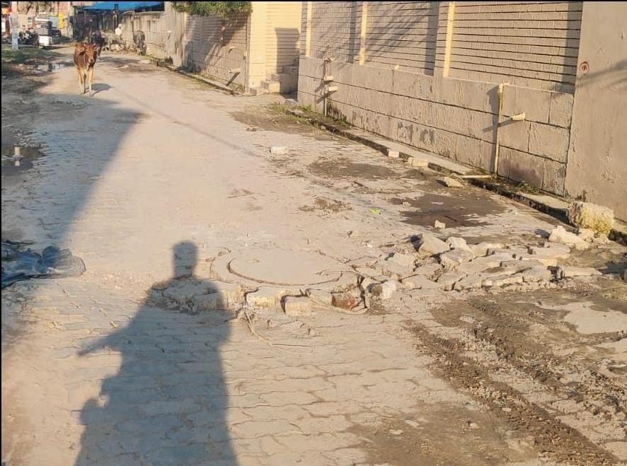 The sewage problem in Avadhpuri Colony has been resolved