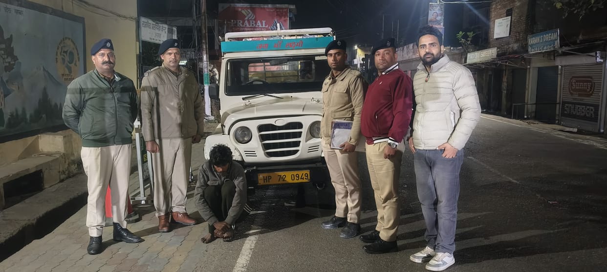 Accused arrested from Punjab in Amb truck theft case