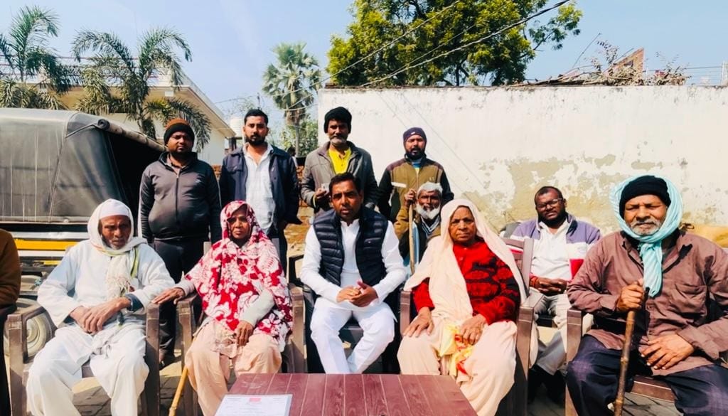 The mess: Vinod in Anjum Rehman's house
