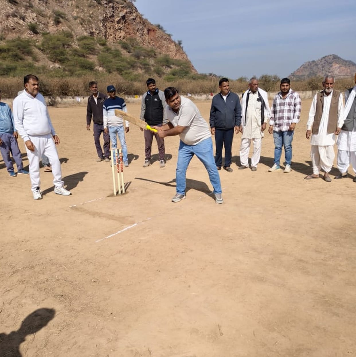 The Rewasa team emerged victorious in the cricket competition.