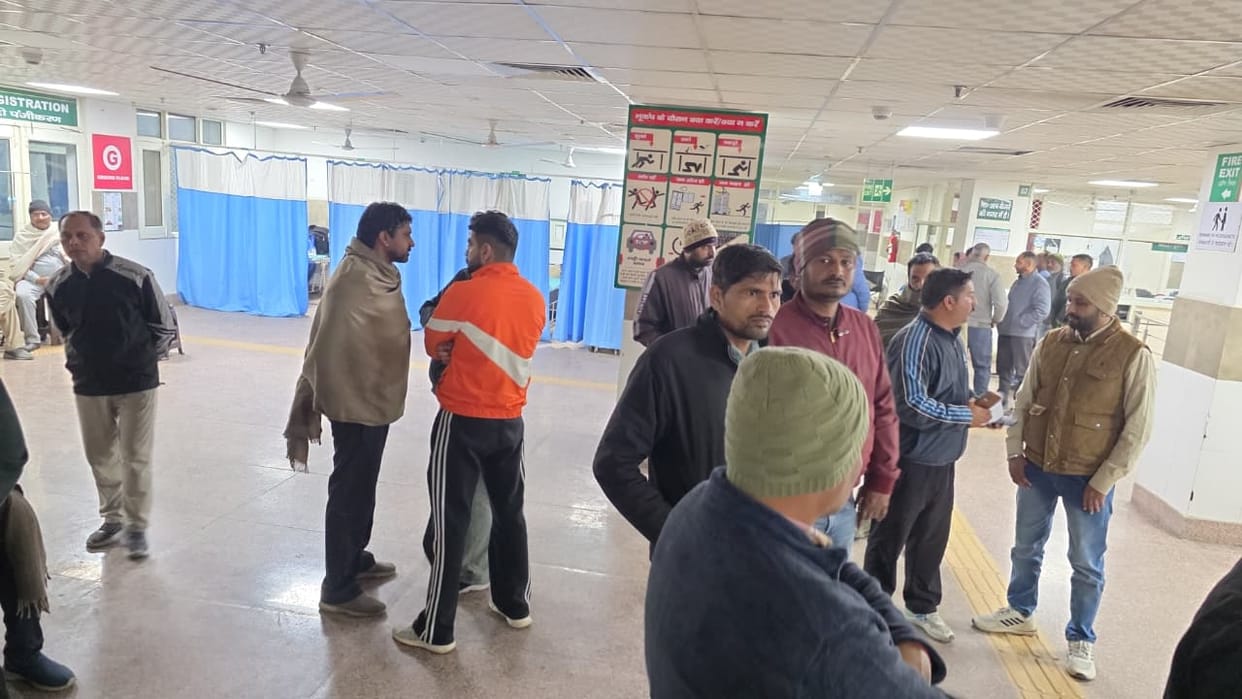 Two young men were stabbed to death in Khajuri village, and one was injured