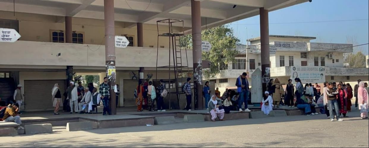 There was a shortage of buses on many routes including Ladwa and Shahabad.