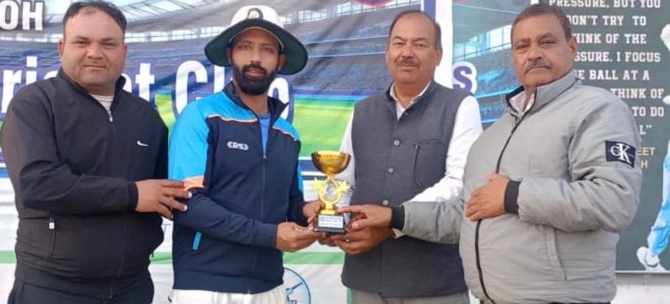 Prakash, Excellence, New Youth and Rishi Cricket Academy won the matches