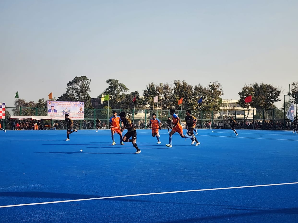 The final match between UP Police and Sports College Saifai will be played today