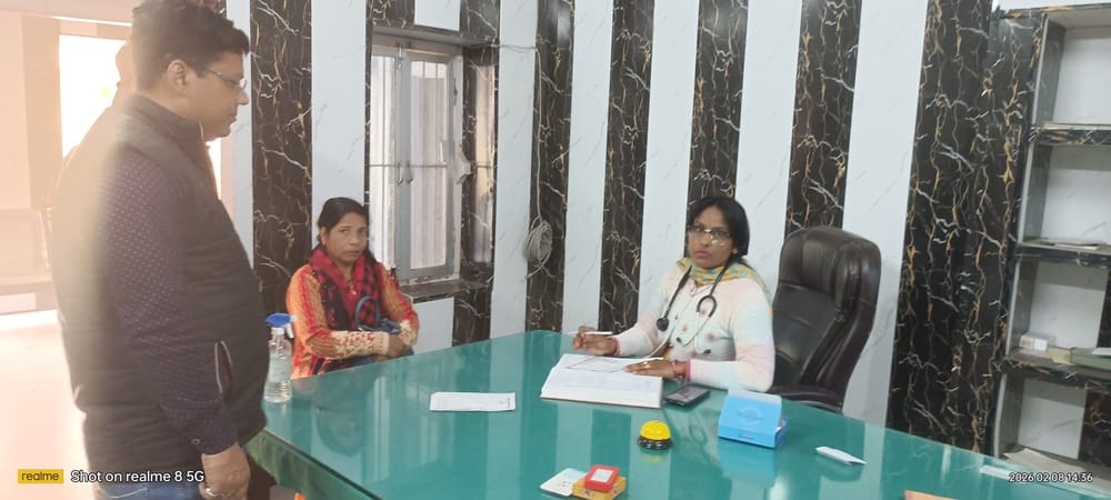 Health Fair: Due to change in weather, patients suffering from cold, cough and fever have increased.