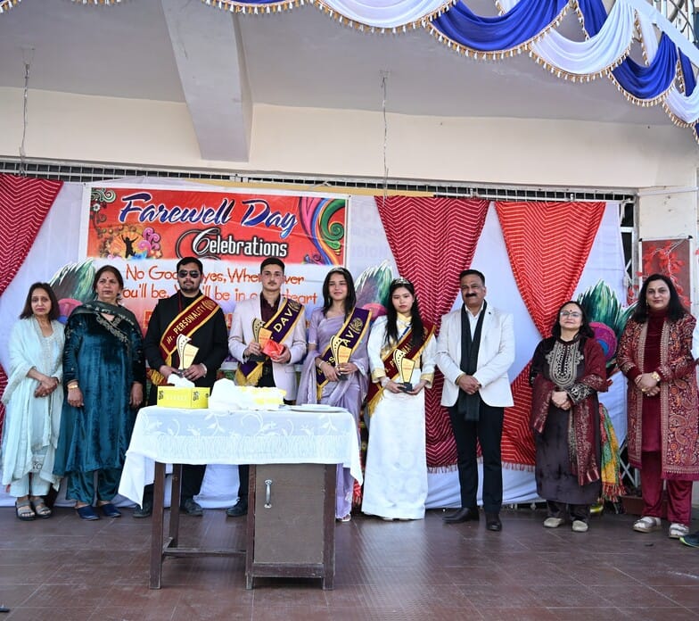 Satyak Singh was elected Mr. and Sanvi Singh was elected Miss DAV.