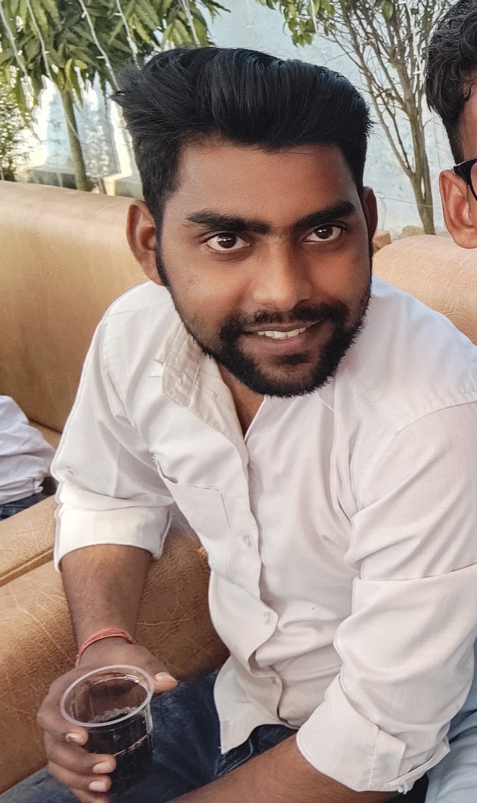 A young man returning from an engagement was hit by an unknown vehicle and died.