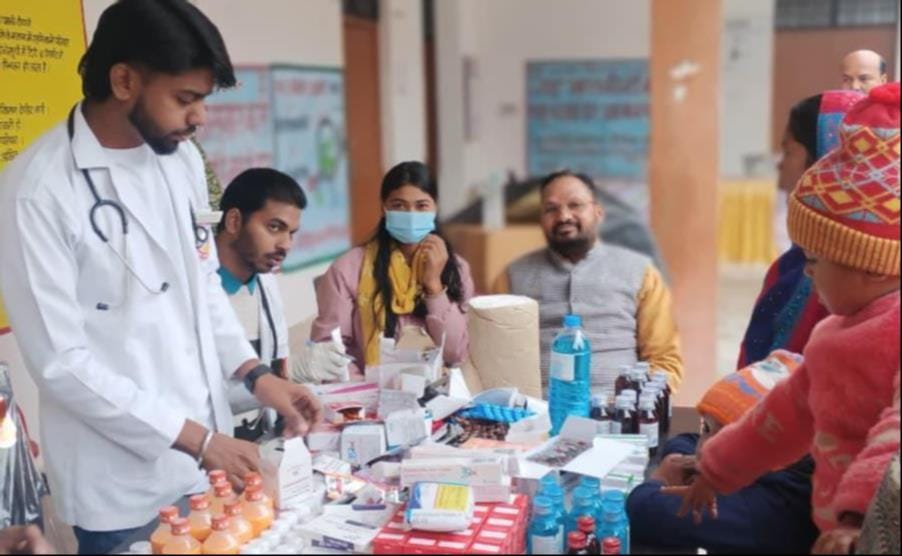 14,600 patients were treated in the camp