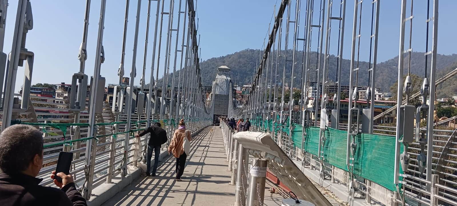 निर्माणाधीन बजरंग सेतु। स्रोत संवाद।