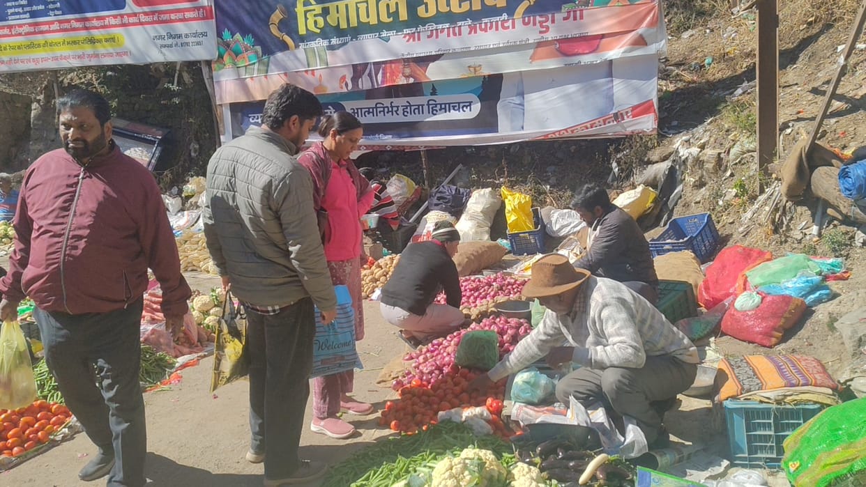 Peas, tomatoes, onions and radishes are cheap, ginger and garlic are sold for up to Rs 140.