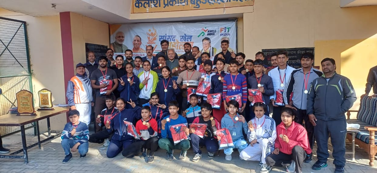 Keshav won in weightlifting, and Rudrakshi emerged victorious in badminton.