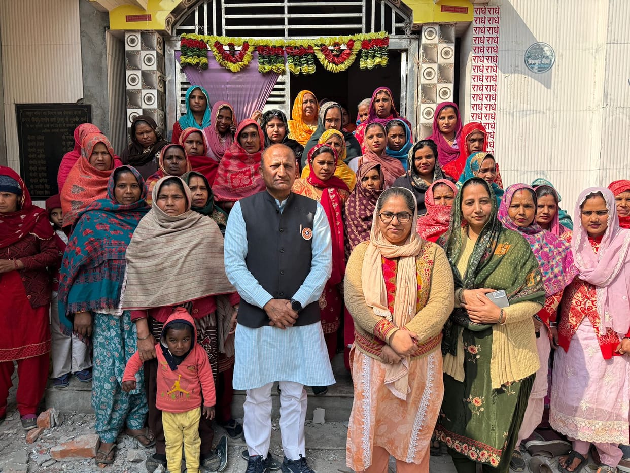 BJP OBC Morcha's National Co-Media Head held a dialogue program with women