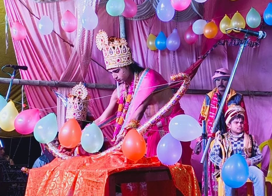 The episode of Ravana-Banasura dialogue was staged.