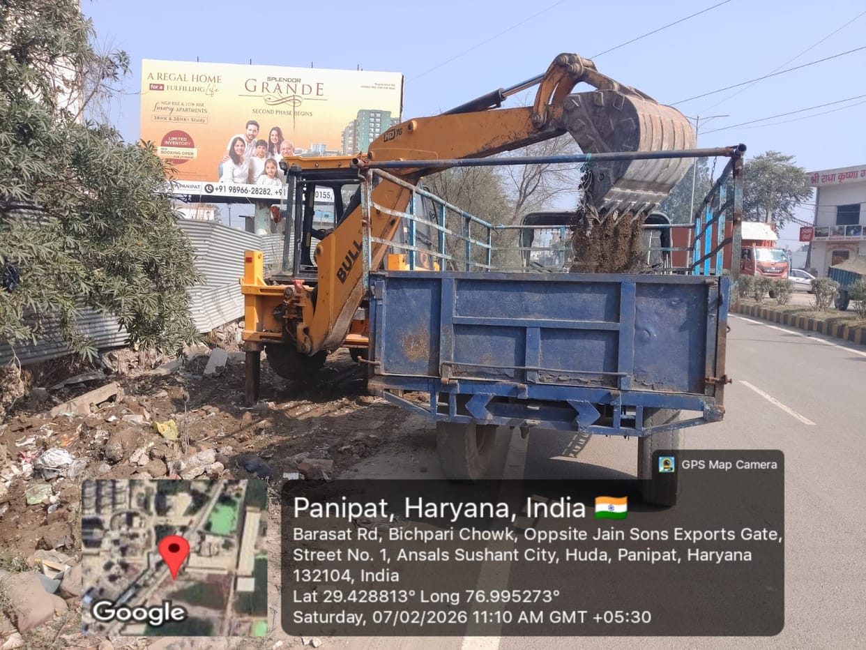 The Municipal Corporation launched an operation, removing 100 tons of debris in a day.