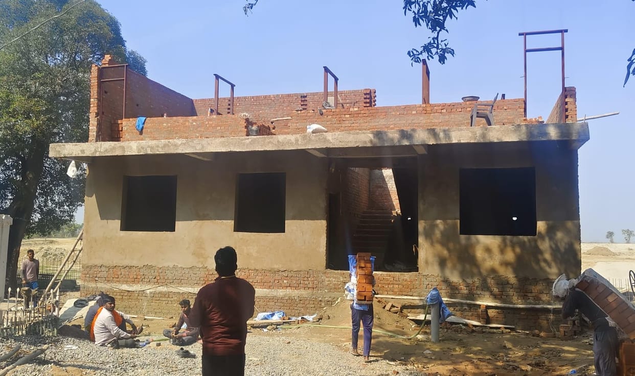 A state-of-the-art guest house is being built in the government park