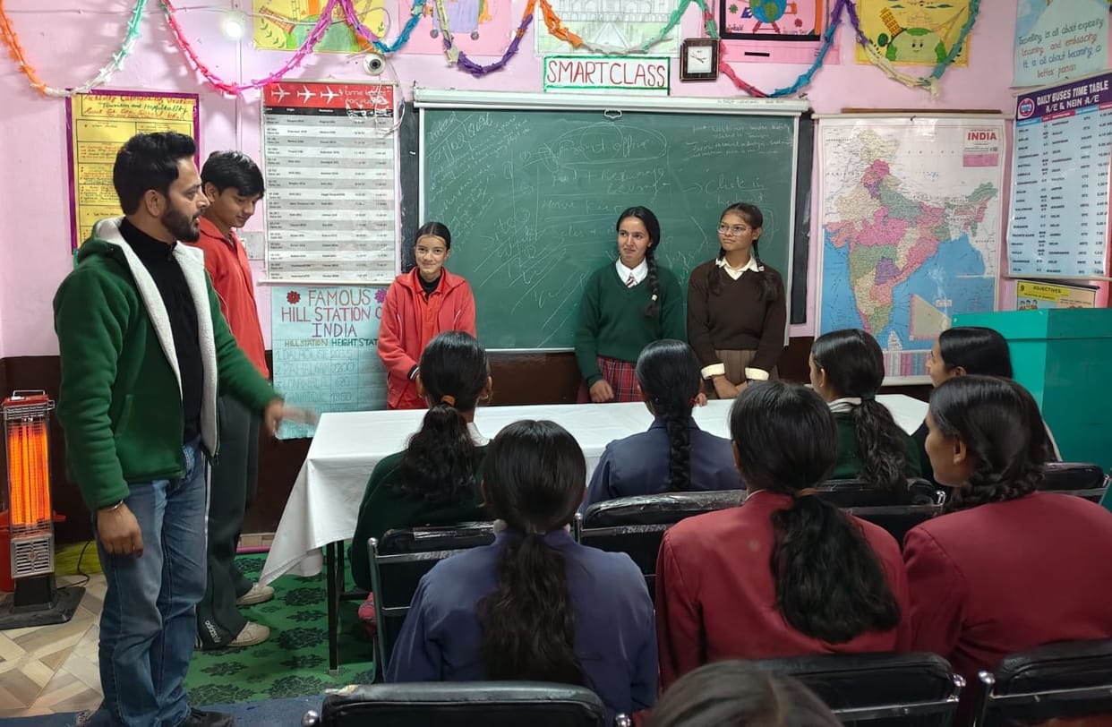 Students were made aware about tourism activities
