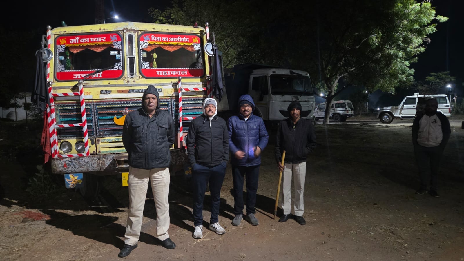 अवैध रेत परिवहन पर प्रशासन की बड़ी कार्रवाई।