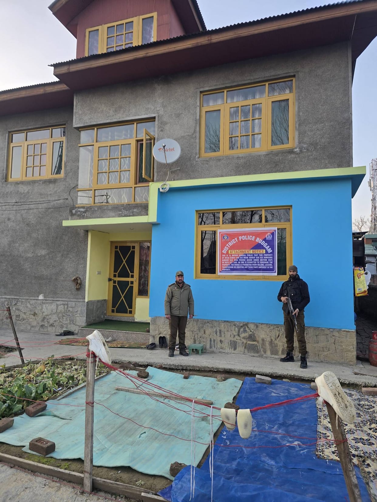 Srinagar, Property Seized, Drug Smuggler, Budgam Police Taken Action