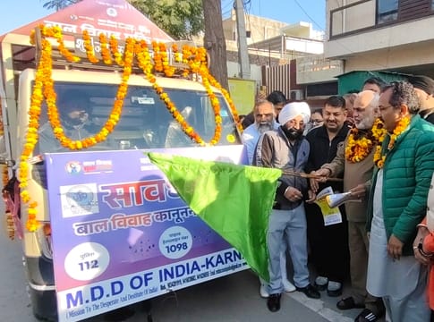 Mukti Rath flagged off against child marriage