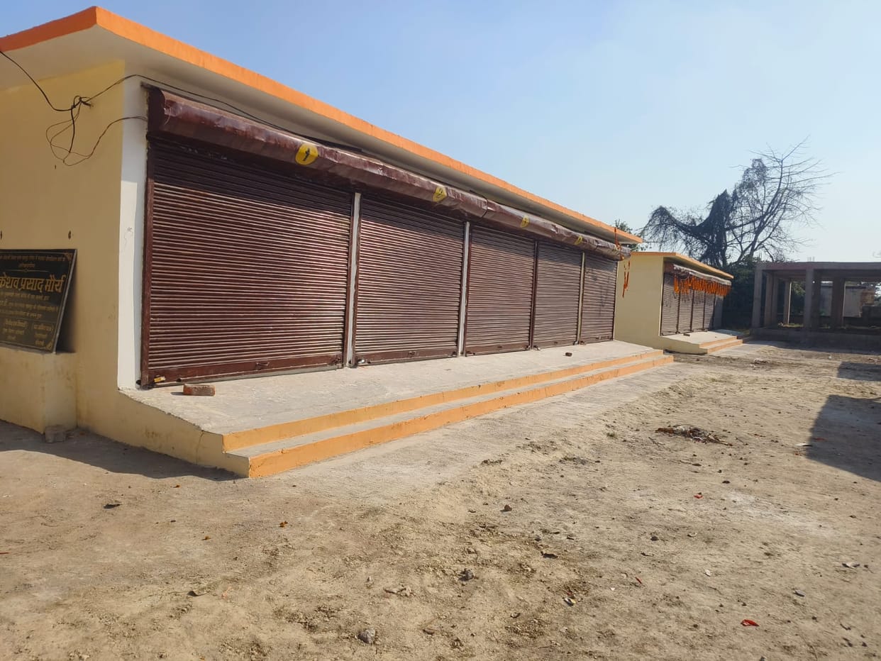 Allotment of shops done, delay in operation