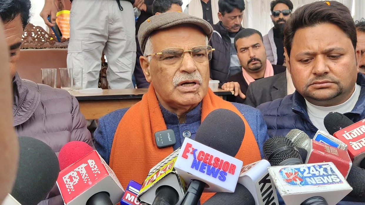 Srinagar, BJP, Ashok Koul, Interaction with Workers