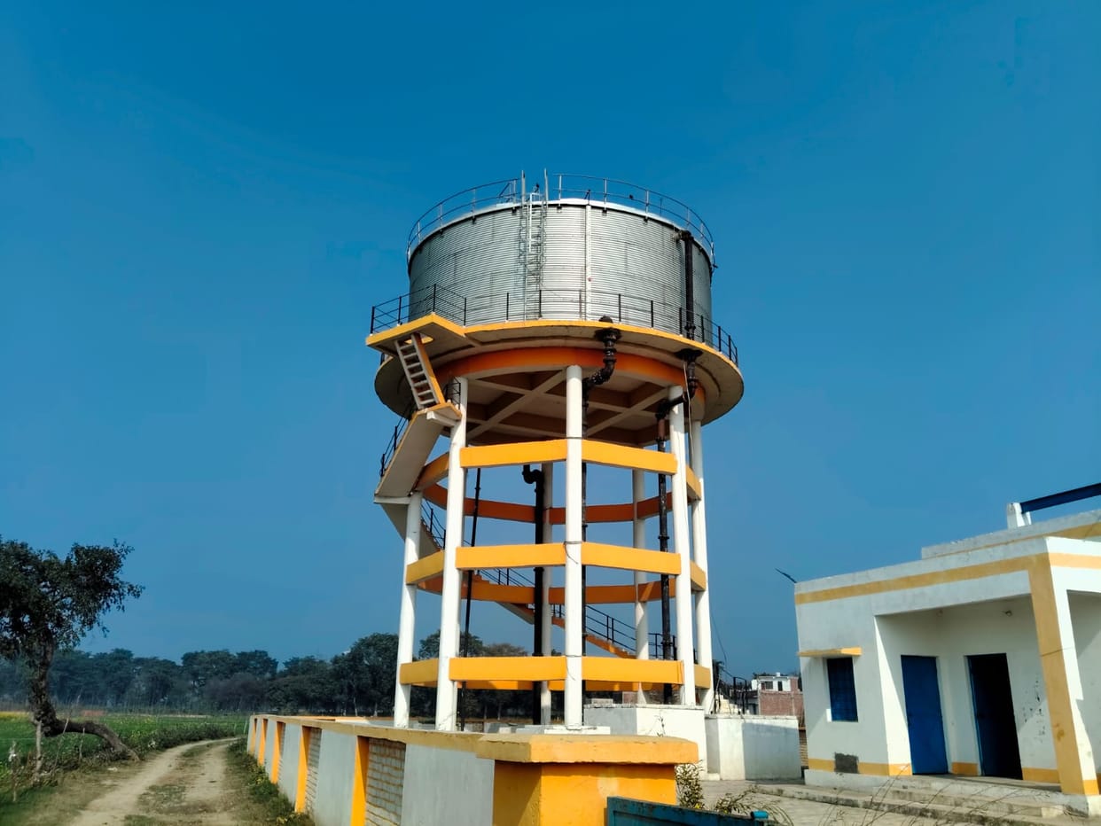 Water not available even after one year of tank constructionWater not available even after one year of tank construction