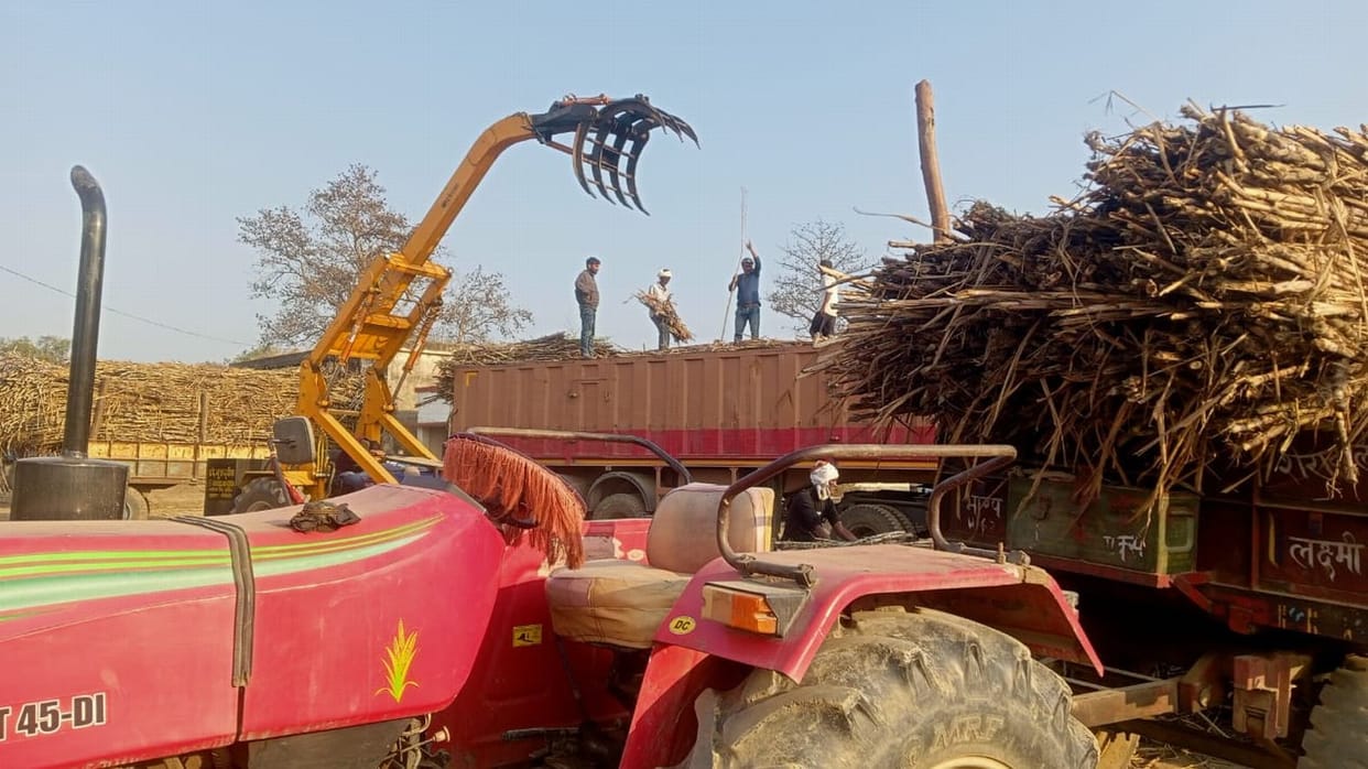 Farmers are disappointed due to not receiving a fair price for sugarcane