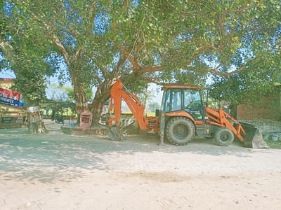 Dumper trucks and JCBs seized in illegal mining operation