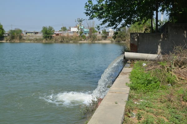 Water released into canals for 16 days resulted in 15 days' worth of drinking water.