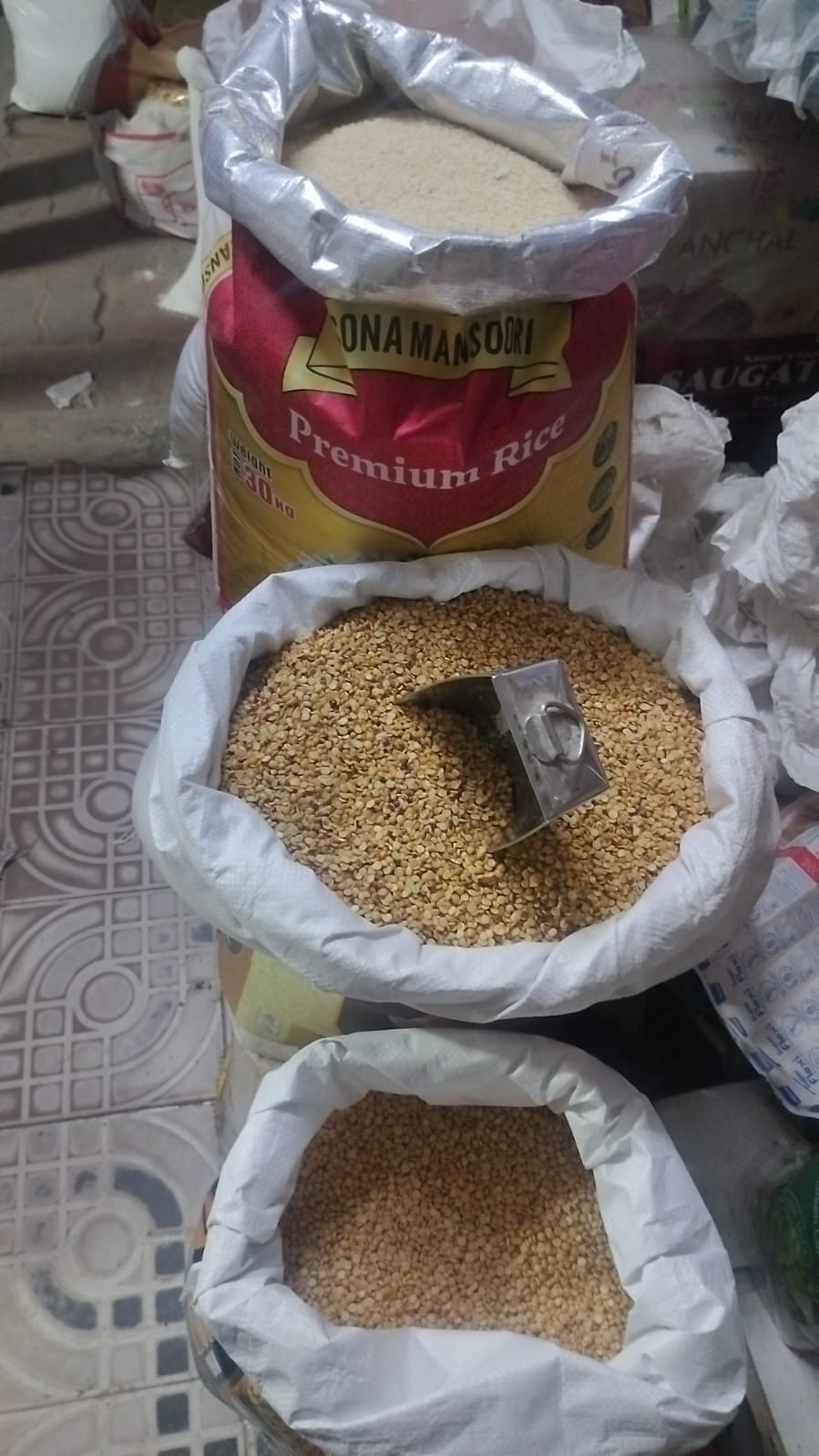 Grocery business sees a surge during the wedding season...increased demand for spices.