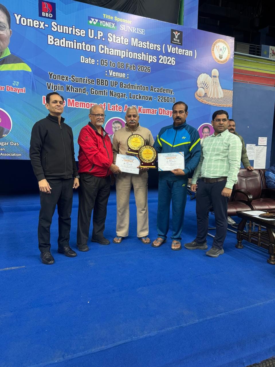 Meerut players dominate in badminton
