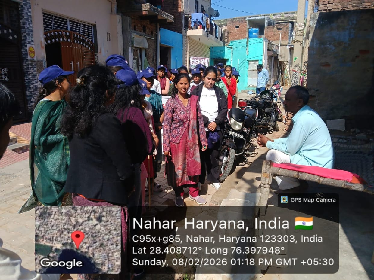 Message of drug de-addiction and environmental protection given in NSS camp