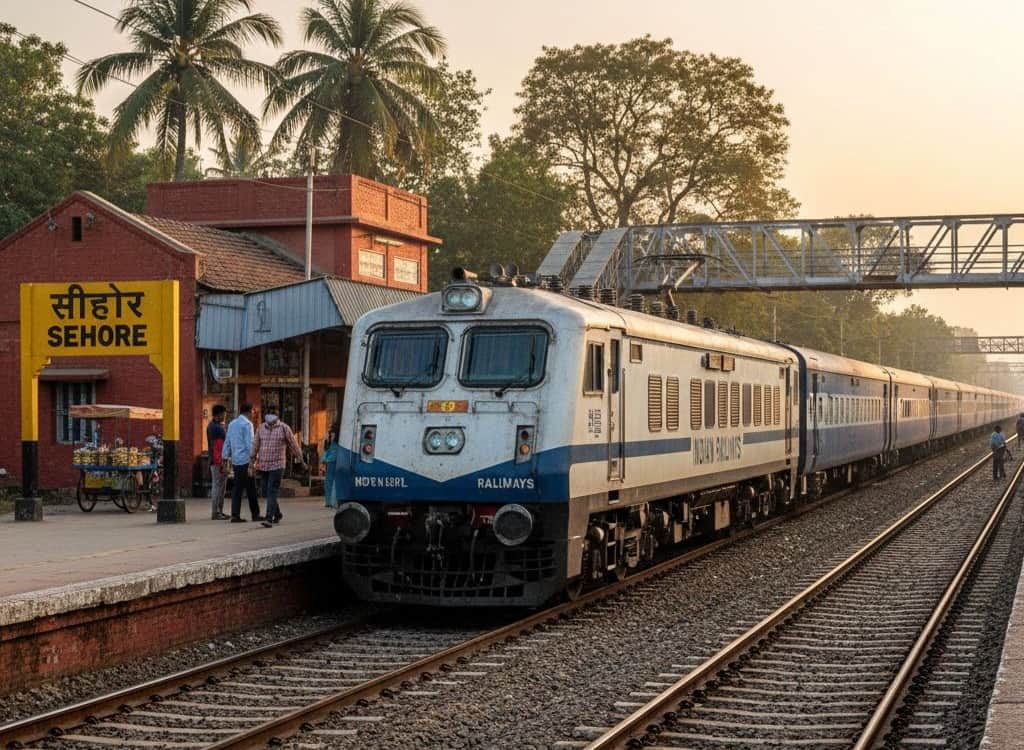 सीहोर को मिला दो एक्सप्रेस ट्रेनों का स्टॉपेज।