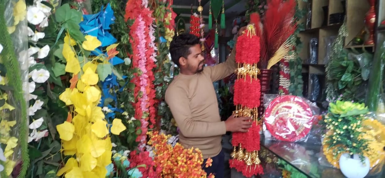 Fresh flowers have become twice as expensive during the wedding season