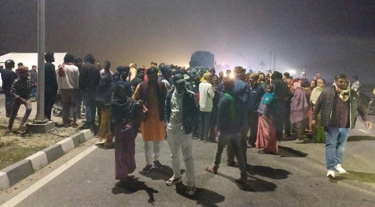 Bihar News: तेज रफ्तार का कहर, स्कॉर्पियो-बाइक की टक्कर में युवक की मौत, सड़क जाम कर लोगों ने किया हंगामा