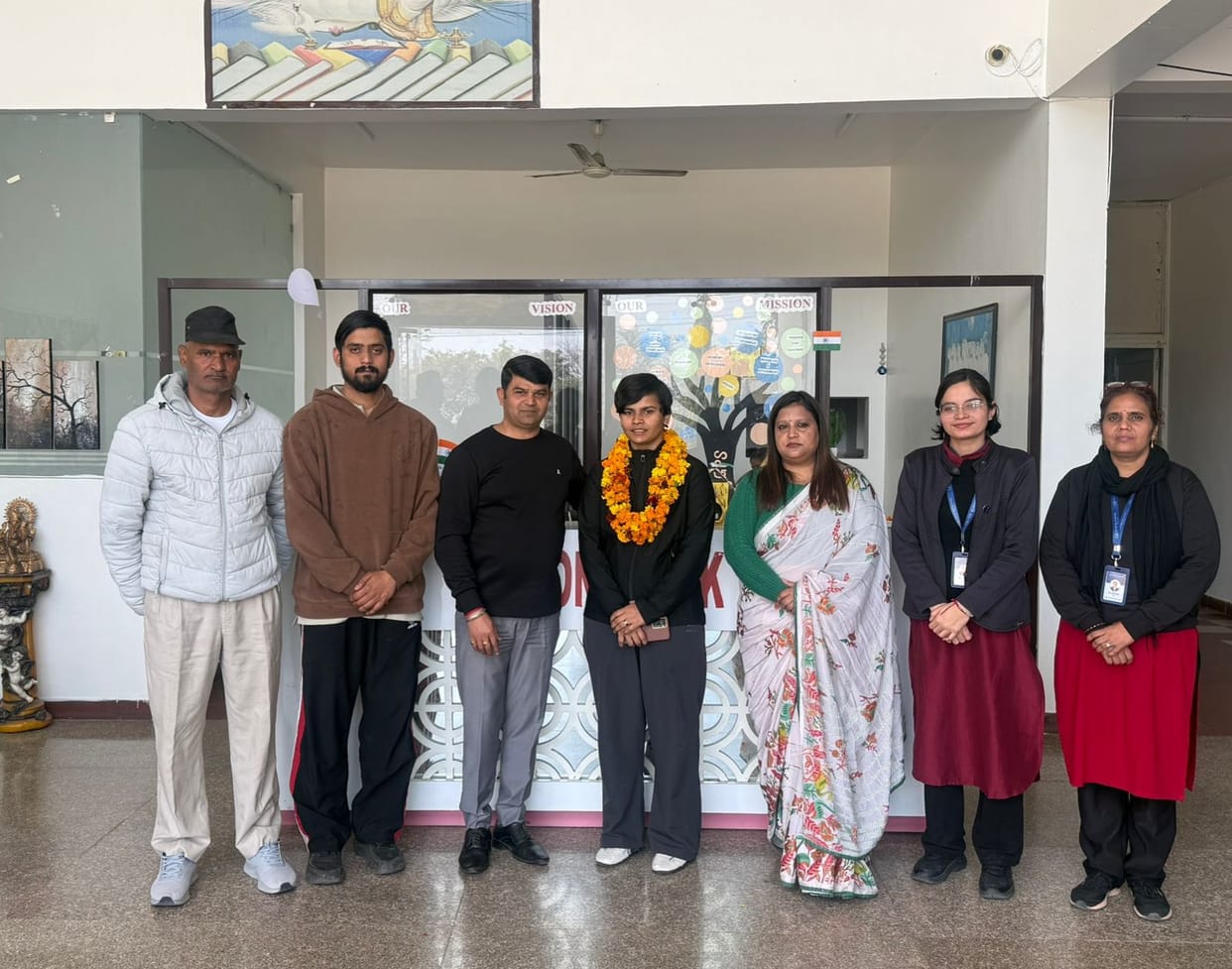Neha won the gold medal in the 68 kg weight category in Taekwondo.