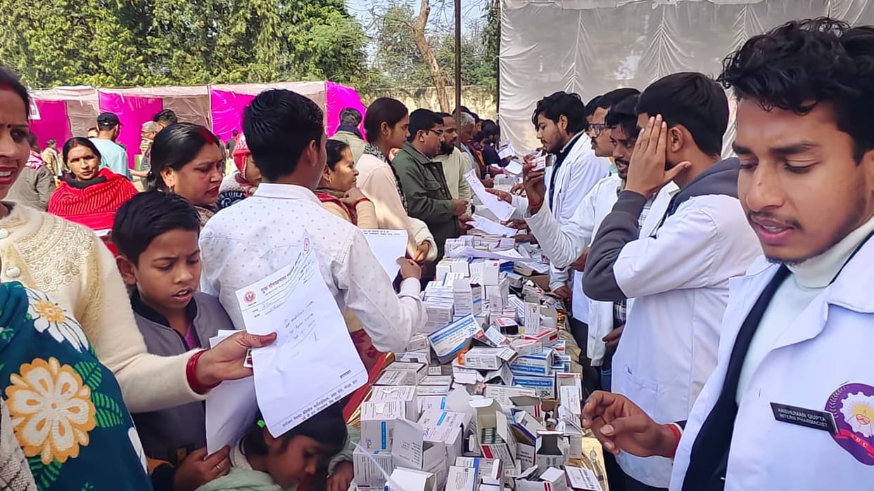 More than 15,000 patients benefited, and specialists provided free services
